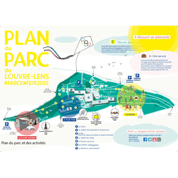 Parc en fête au Louvre-Lens